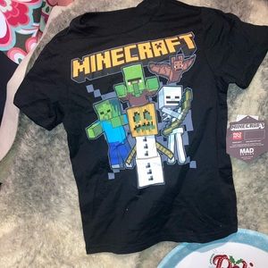 NWT MINECRAFT XS TSHIRT